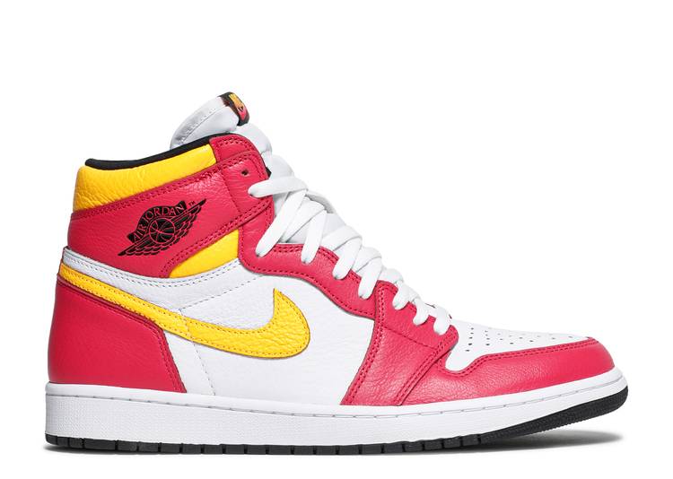 AIR JORDAN 1 RETRO HIGH OG 'LIGHT FUSION RED'