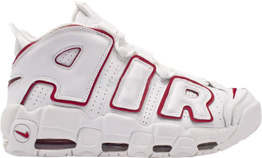 Air Max More Uptempo Red White