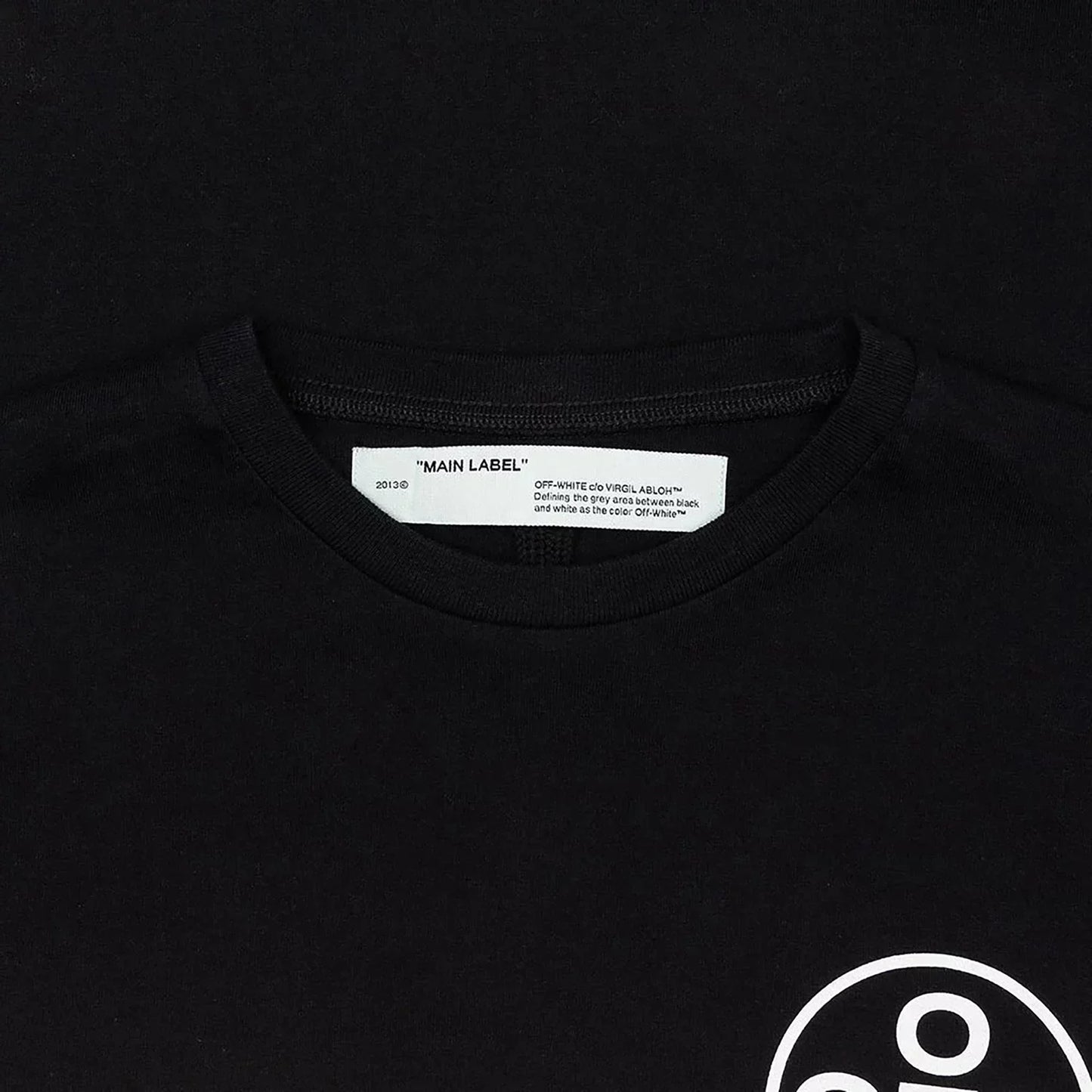 Off-White Tape Arrows Long Sleeve T-Shirt 'Black' Clothing