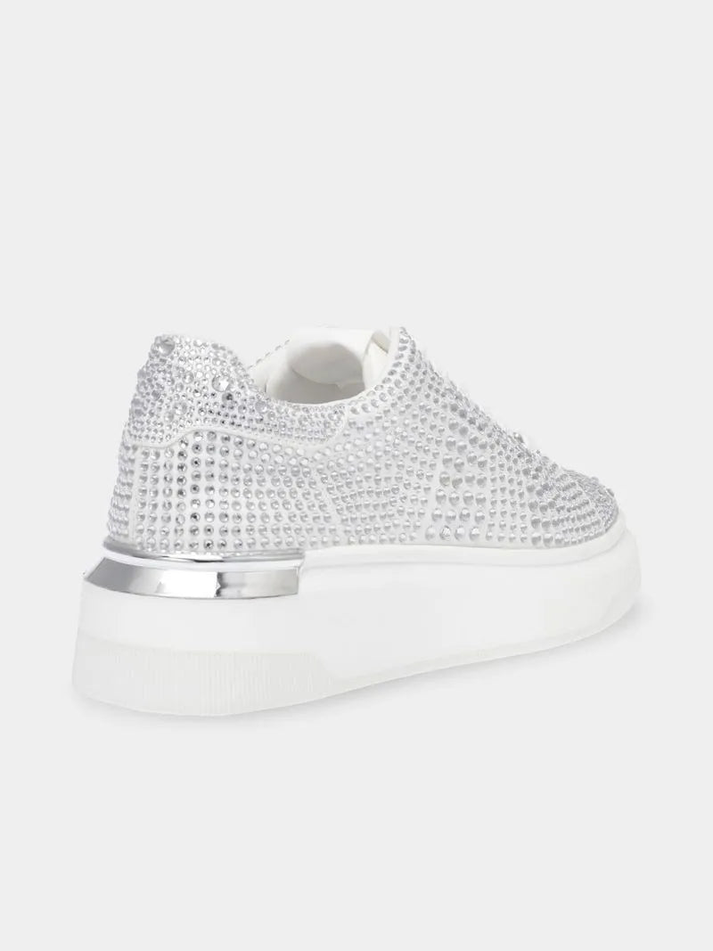 Steve Madden White Globes Sneakers Steve Madden