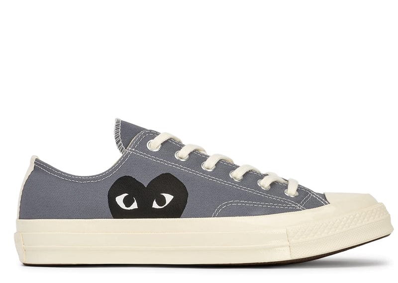 Converse Chuck 70 Low x ‘Comme des Garçons’ PLAY ‘Steel Grey’