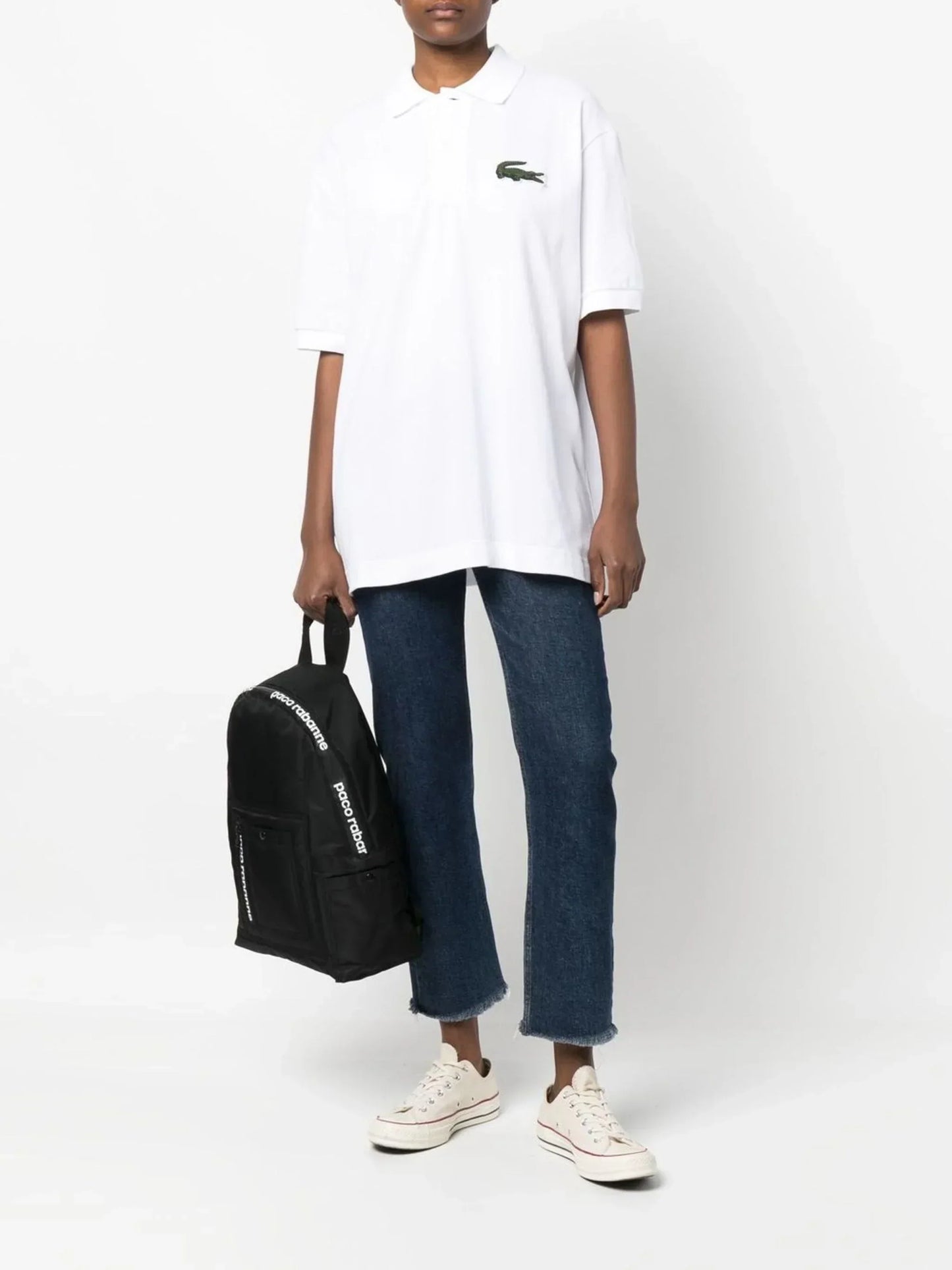 Lacoste embroidered-logo short-sleeve polo shirt