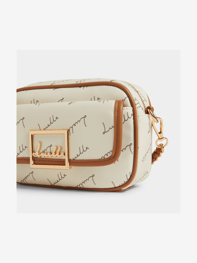 Luella Multi Strap Jacquard Camera Bag