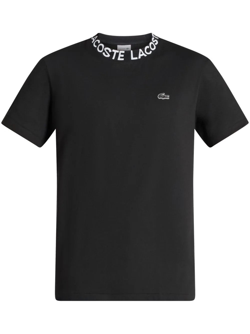 Lacoste logo-collar cotton piqué T-shirt