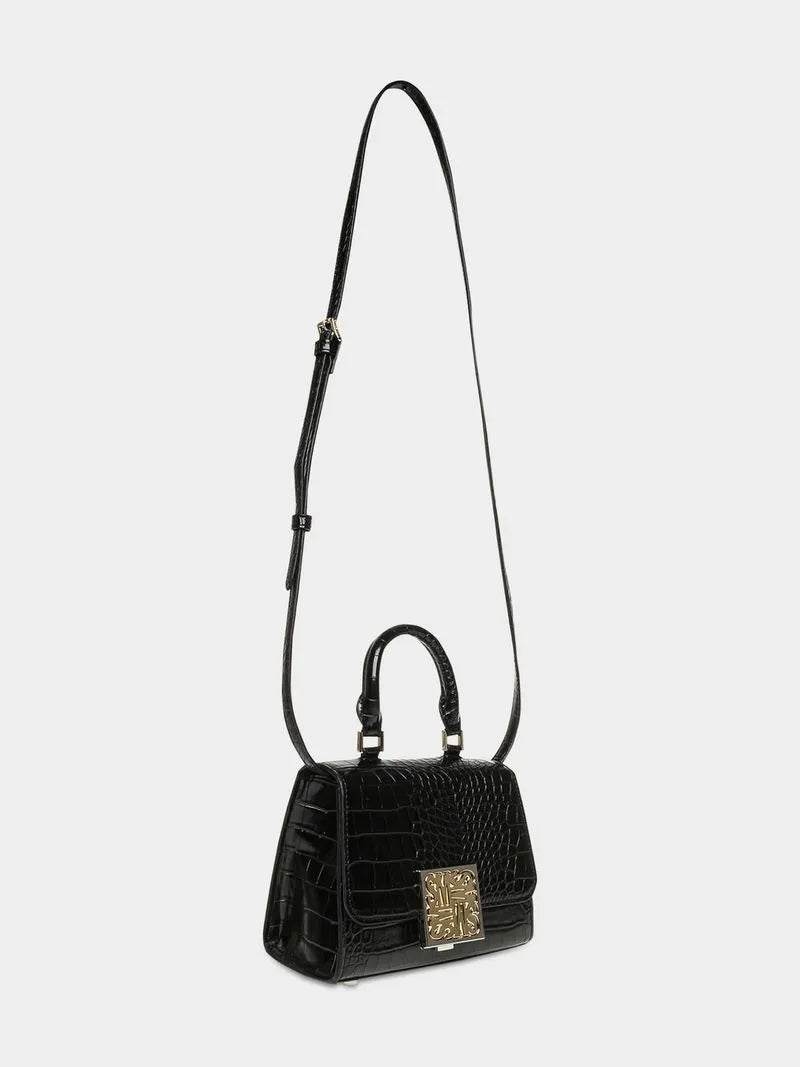 Steve Madden Black Bjanae Top Handle Handbag