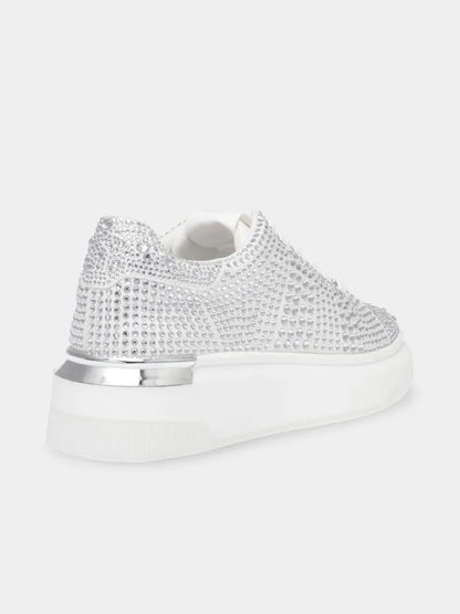 Steve Madden White Globes Sneakers Steve Madden