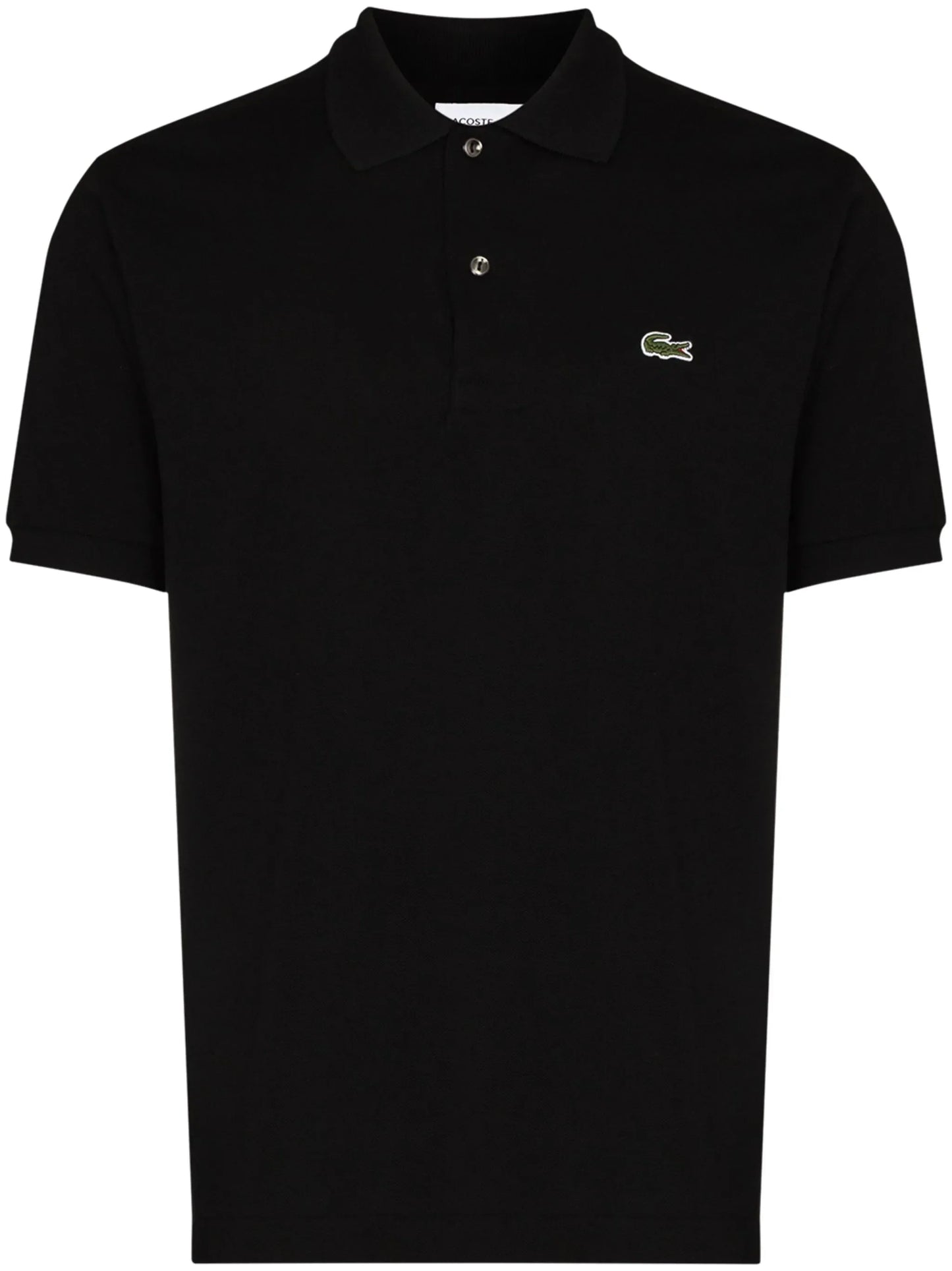 Lacoste logo-patch short-sleeve polo shirt