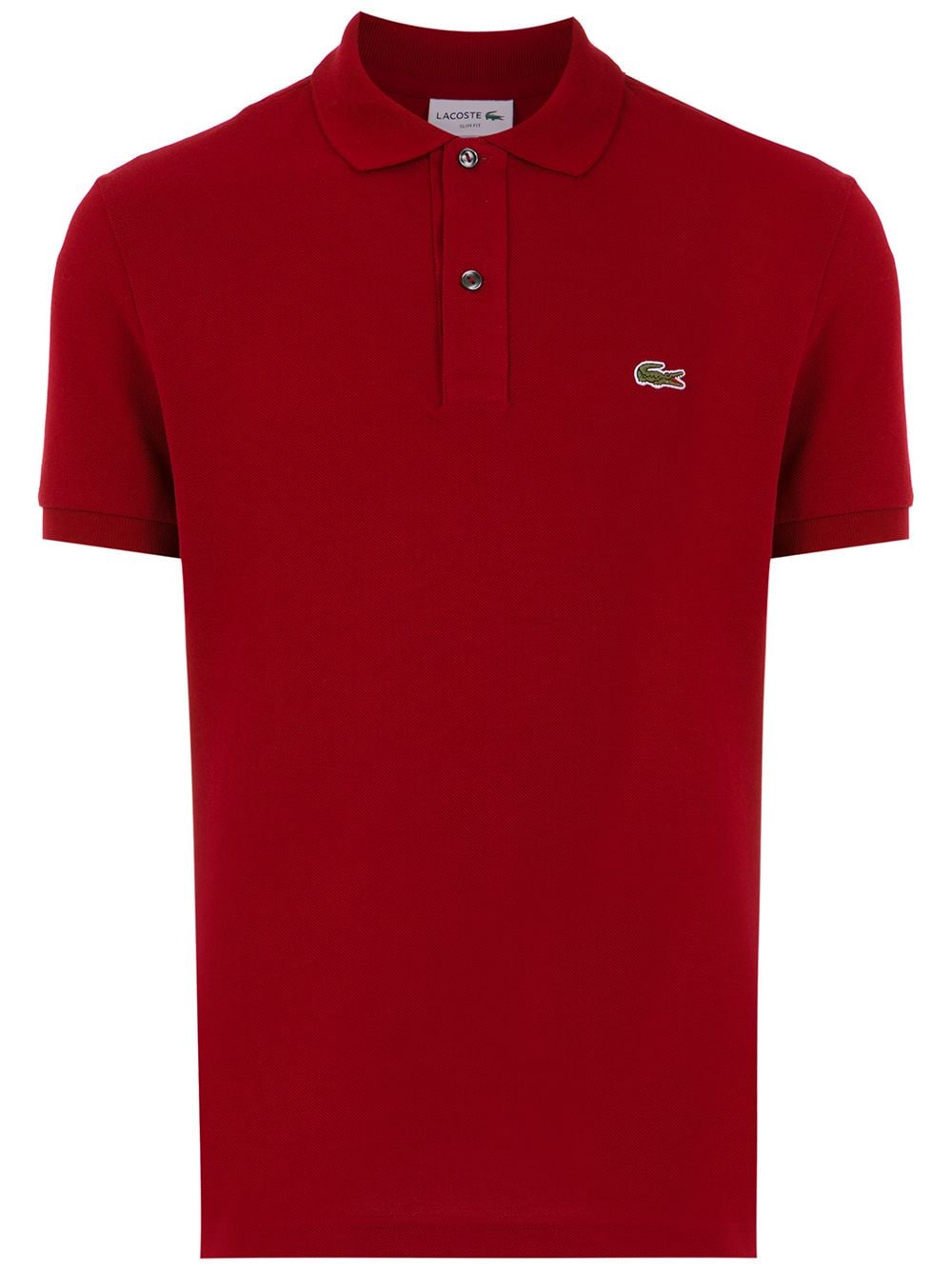 Lacoste logo patch polo shirt