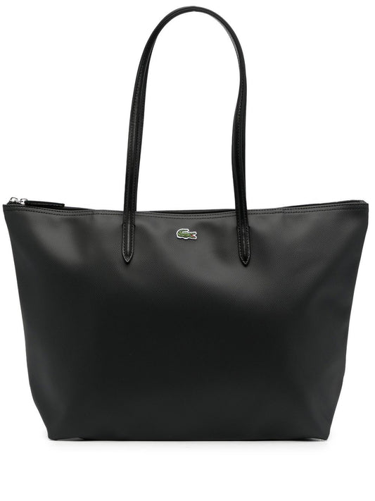 Lacoste Concept appliqué-logo tote bag