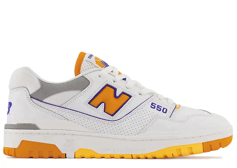 NEW BALANCE 550 WHITE VIBRANT ORANGE